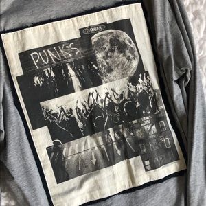 Handmade Punk patch long sleeve